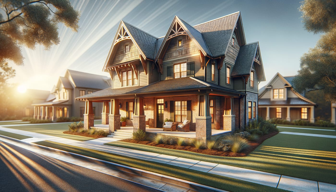 Photorealistic contextual image for: Savannah GA Home Value: The Contribution of Roof and Insulation to a Welcoming Home